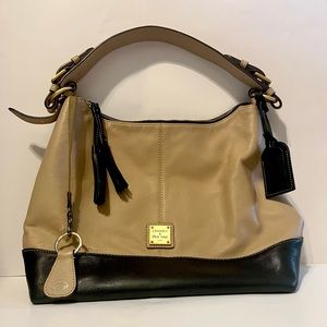 Two Tone Dooney & Bourke Hobo Shoulder Bag